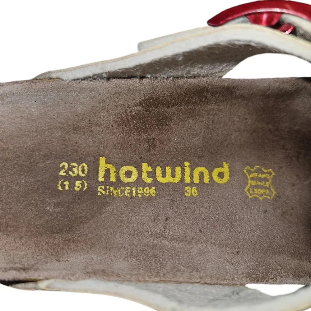 Hotwind Women's Floral Cork Sandal Size‎ 36